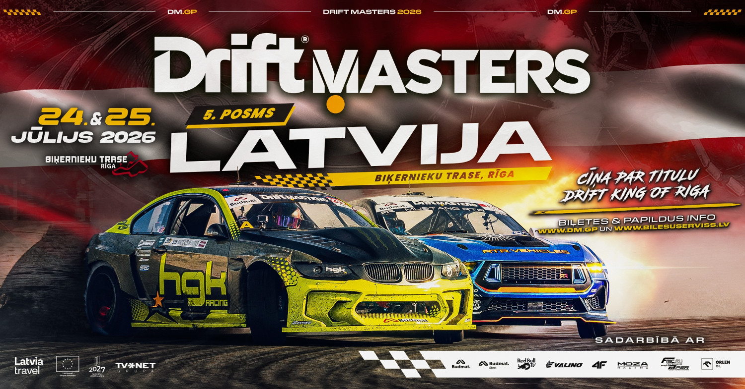 Drift Masters Riga 2026 cover