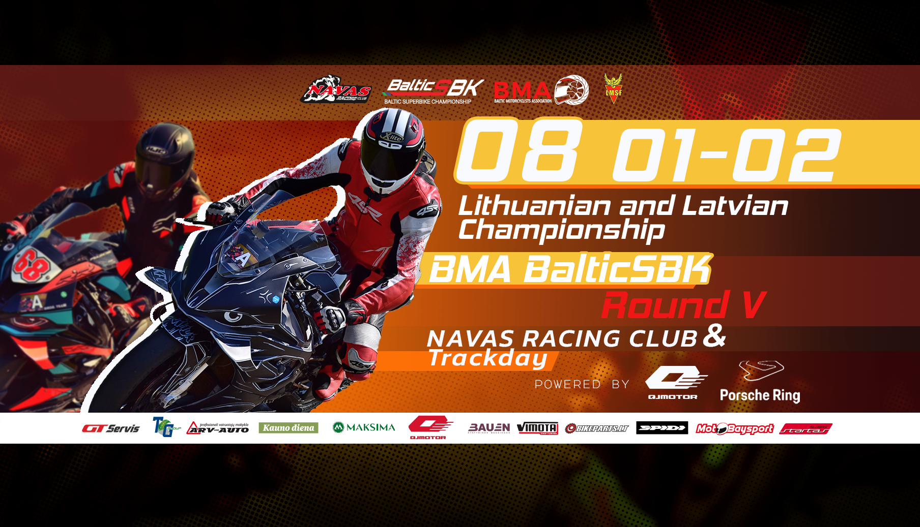 Navas Racing Club Trackday & Baltic SBK — Round 5 cover